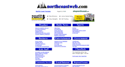 Desktop Screenshot of northcoastweb.com